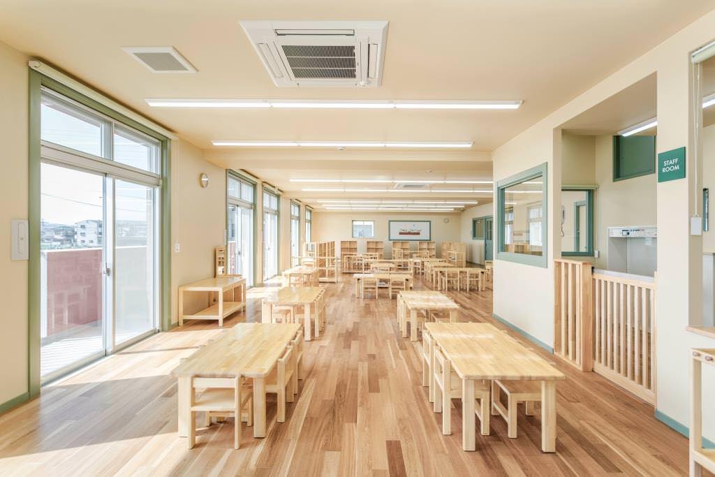 保育園 完成しました メイプルホーム 福岡の木造施設建築会社